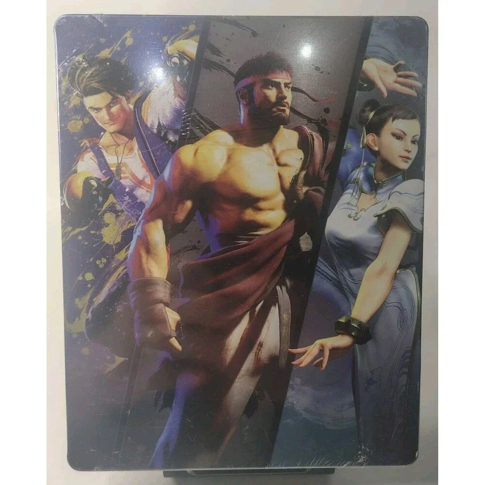 Street Fighter 6 VI Steelbook only - NO GAME - (PS4/PS5) Brand New Sealed